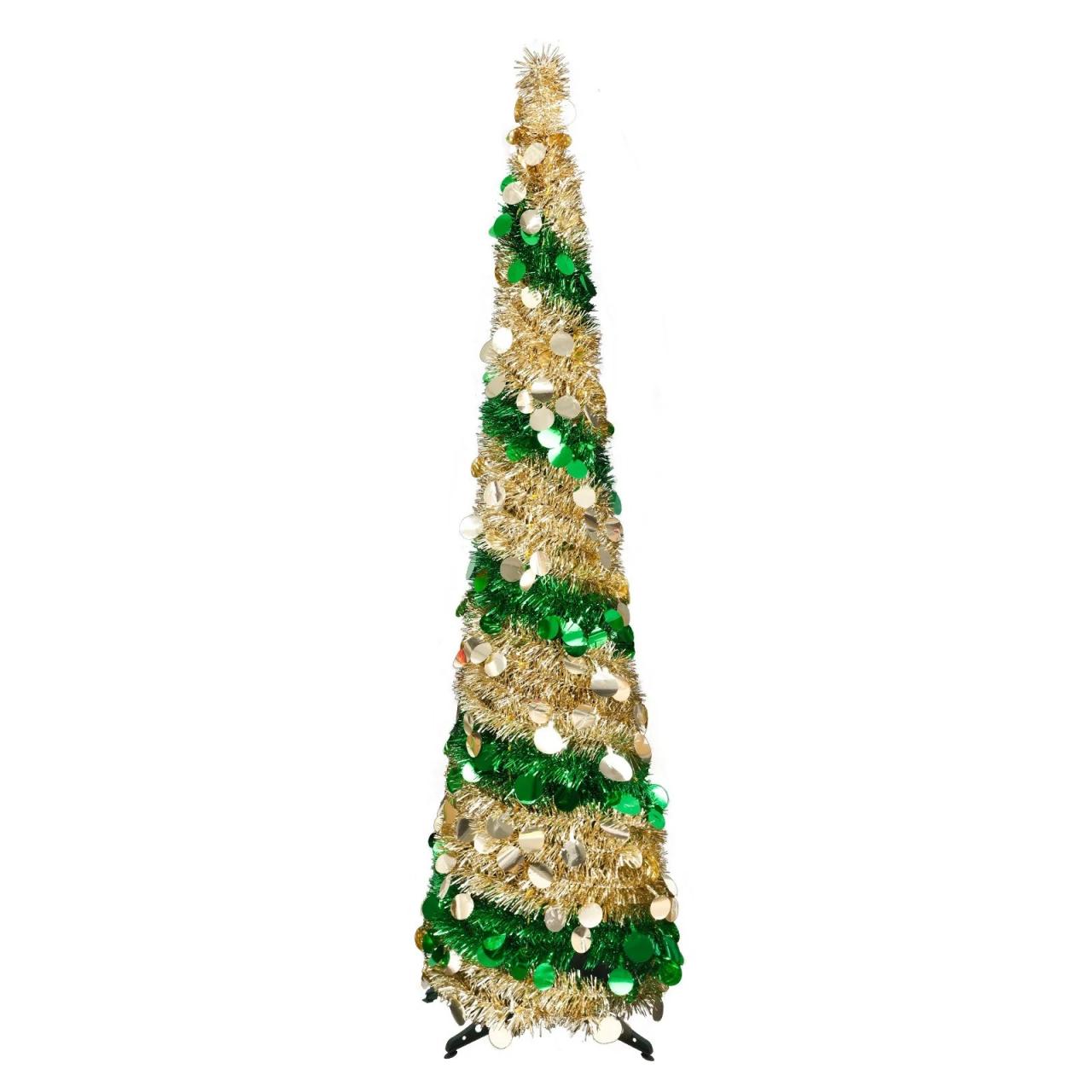 trending christmas tree decor 5FT Christmas Tree Decorations Indoor, Artificial Christmas Tree Skinny