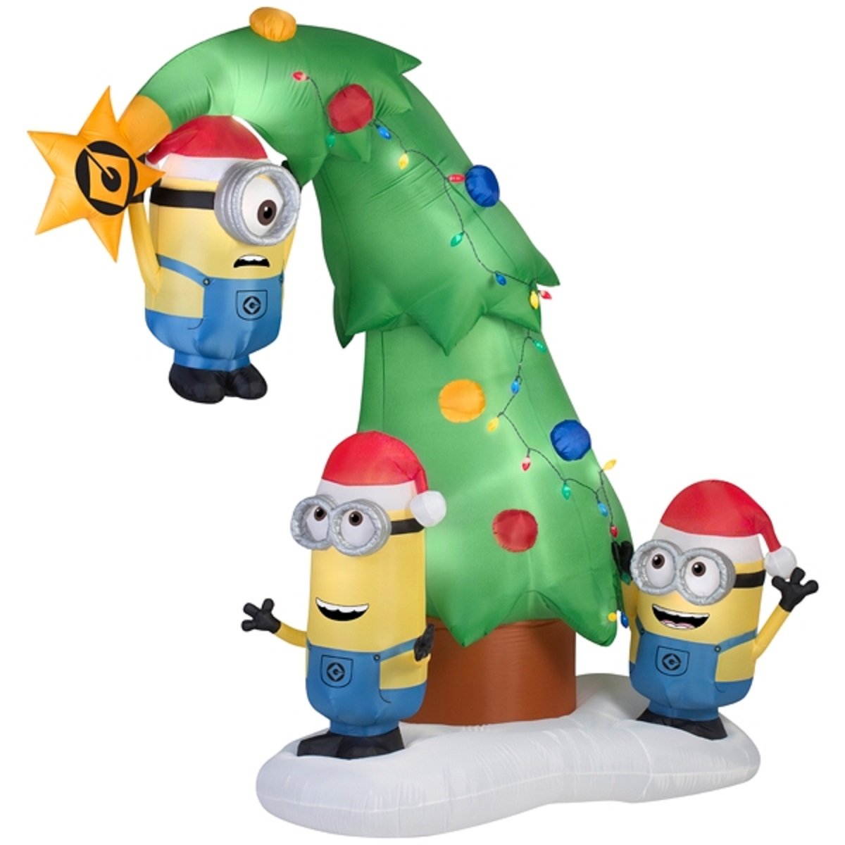 minion christmas decorations outdoor Minions Outdoor Christmas Inflatables Christmas Wikii