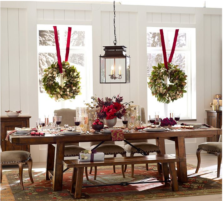 christmas decor sale pottery barn Pottery barn christmas, Christmas dining, Christmas dining room