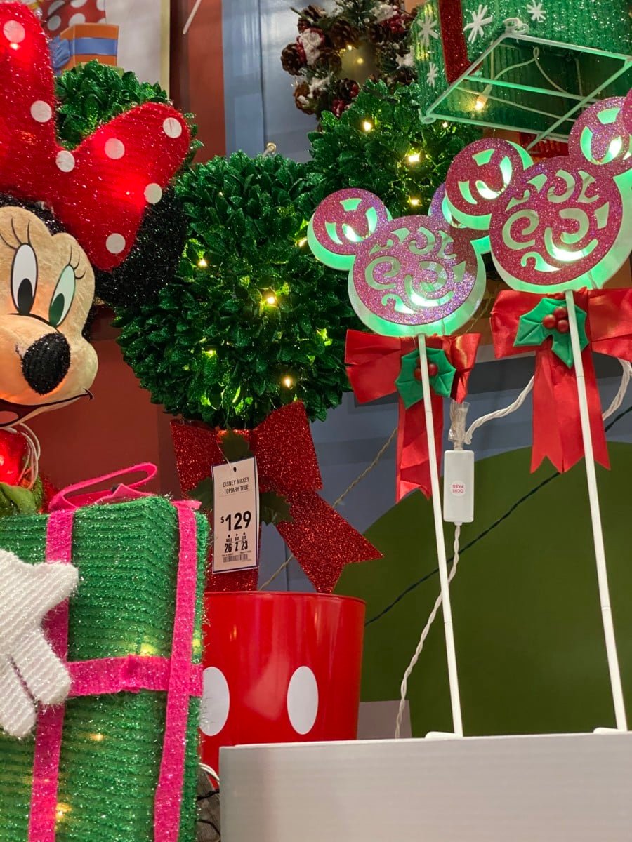 disney christmas decor sale New Disney Christmas Decor Now at Lowe’s!