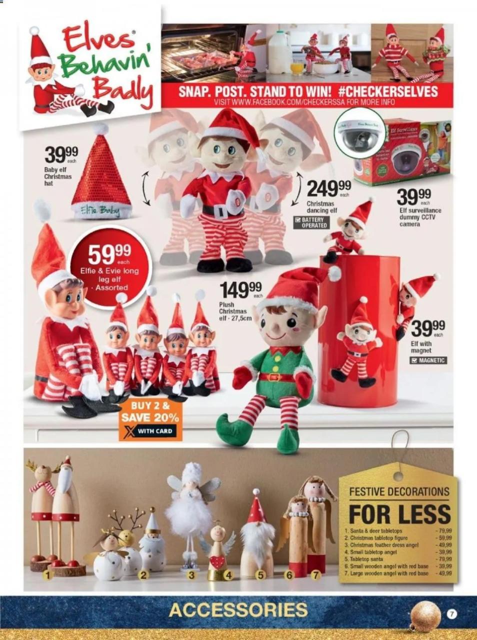 christmas decorations checkers sale Checkers Specials Christmas Sale 18 November 2019