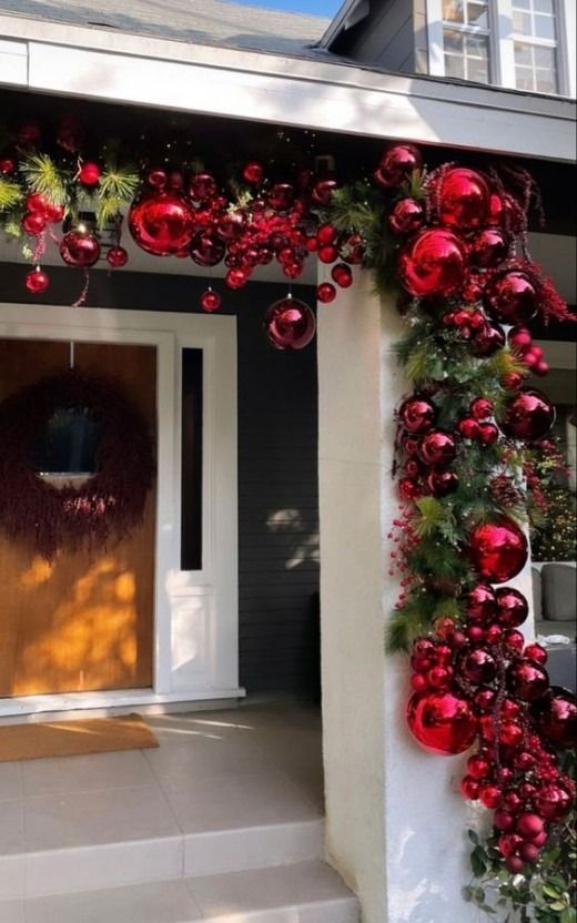 outdoor christmas decorating ideas front porch 30+ Genius Christmas Front Porch Decorating Ideas in 2024 Outdoor