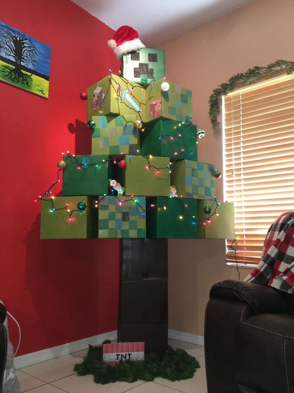 christmas decoration ideas minecraft Minecraftmas Christmas tree Minecraft Christmas Tree, Lego Christmas