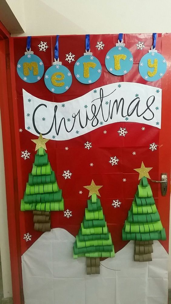 christmas decor ideas for school Christmas Classroom Decoration Ideas