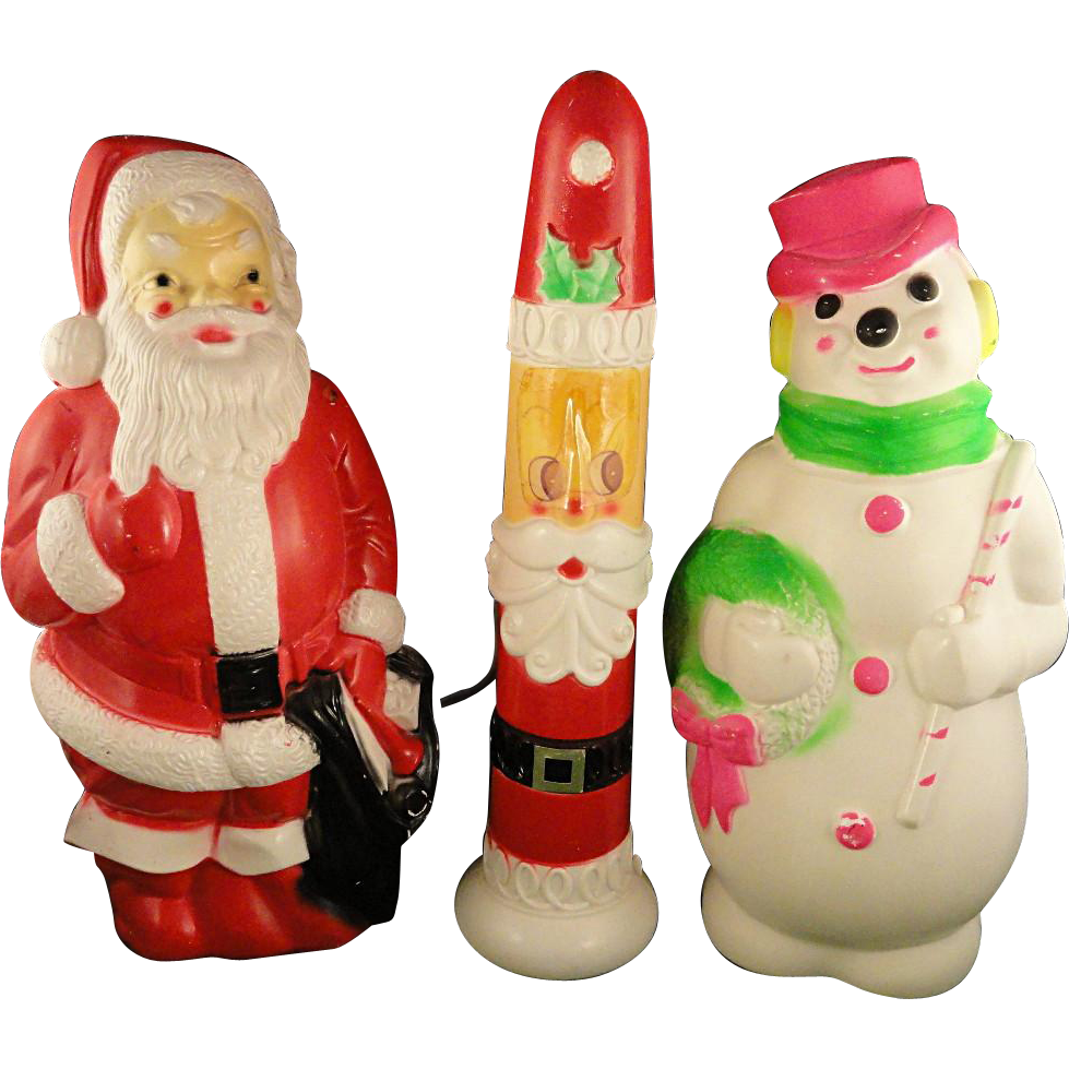 vintage plastic christmas decorations outdoor Vintage Plastic Christmas Yard Decorations ZYHOMY