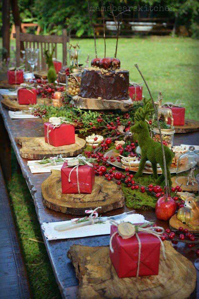 christmas decorations outdoor party Outdoor Christmas Party Ideas Canberra The Cake Boutique