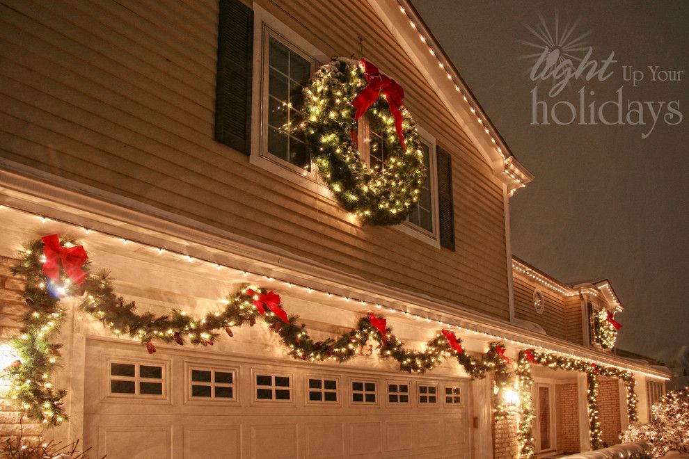 christmas decoration ideas for garage lights Hanging Christmas Lights On Garage Keepyourmindclean Ideas