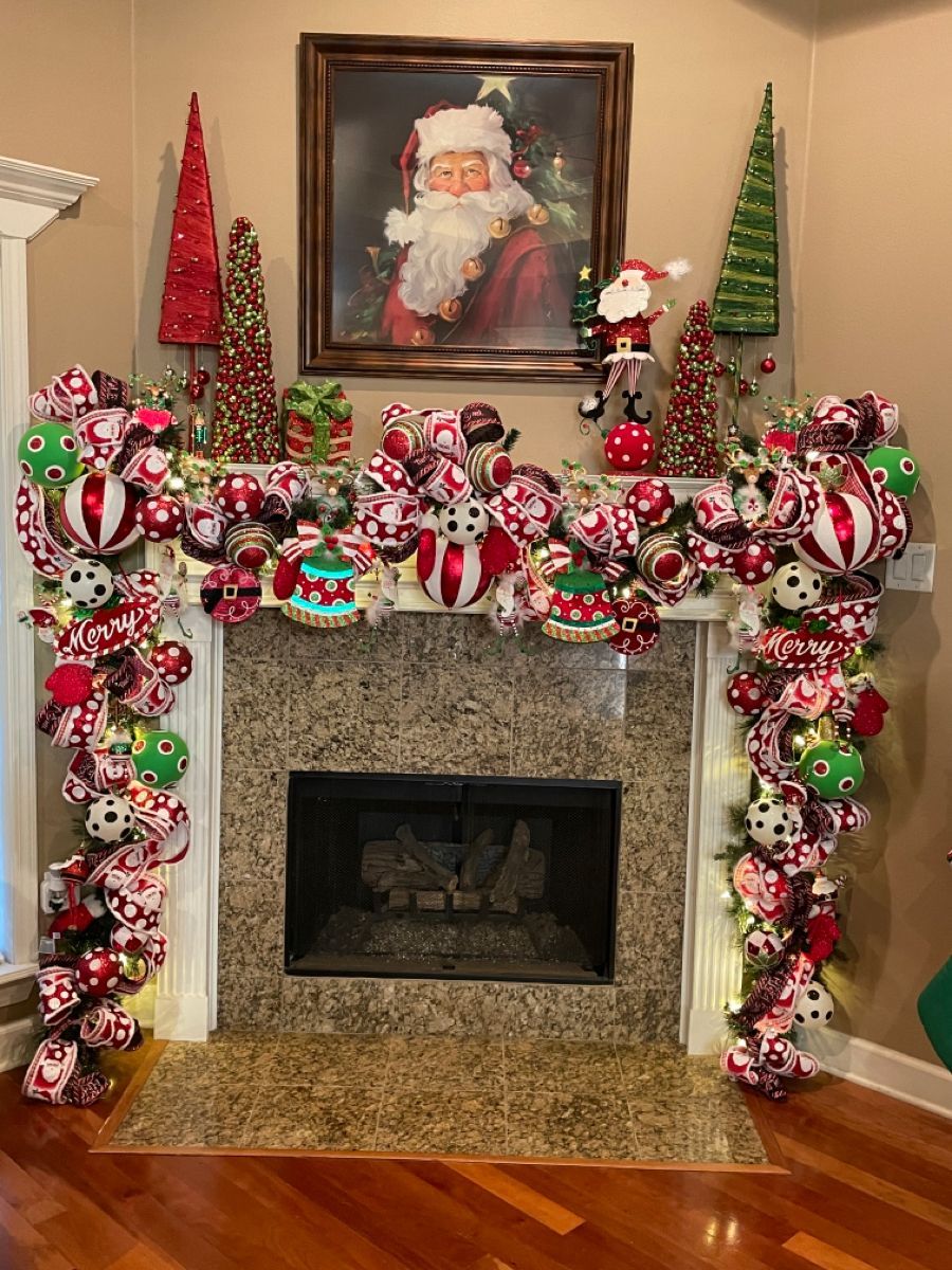 fireplace christmas decor ideas with tv Rustic TV Fireplace Wall Ideas Farmhouse Chic Fireplace and TV Wall