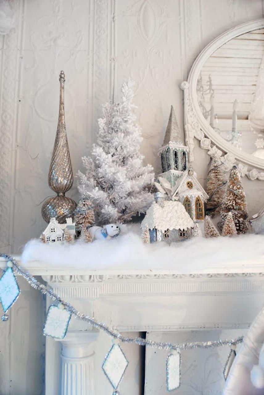 christmas fake snow decor Creative Fake Snow Ideas For Chirstmas Decorations 42 Fun christmas