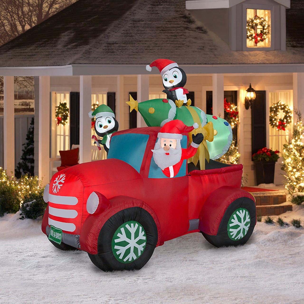 christmas decorations outdoor blow ups The 8 Best Christmas Inflatables to Buy in 2018