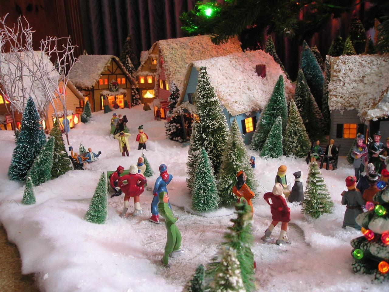 christmas village decorations outdoor christmas village Google Search Christmas village display