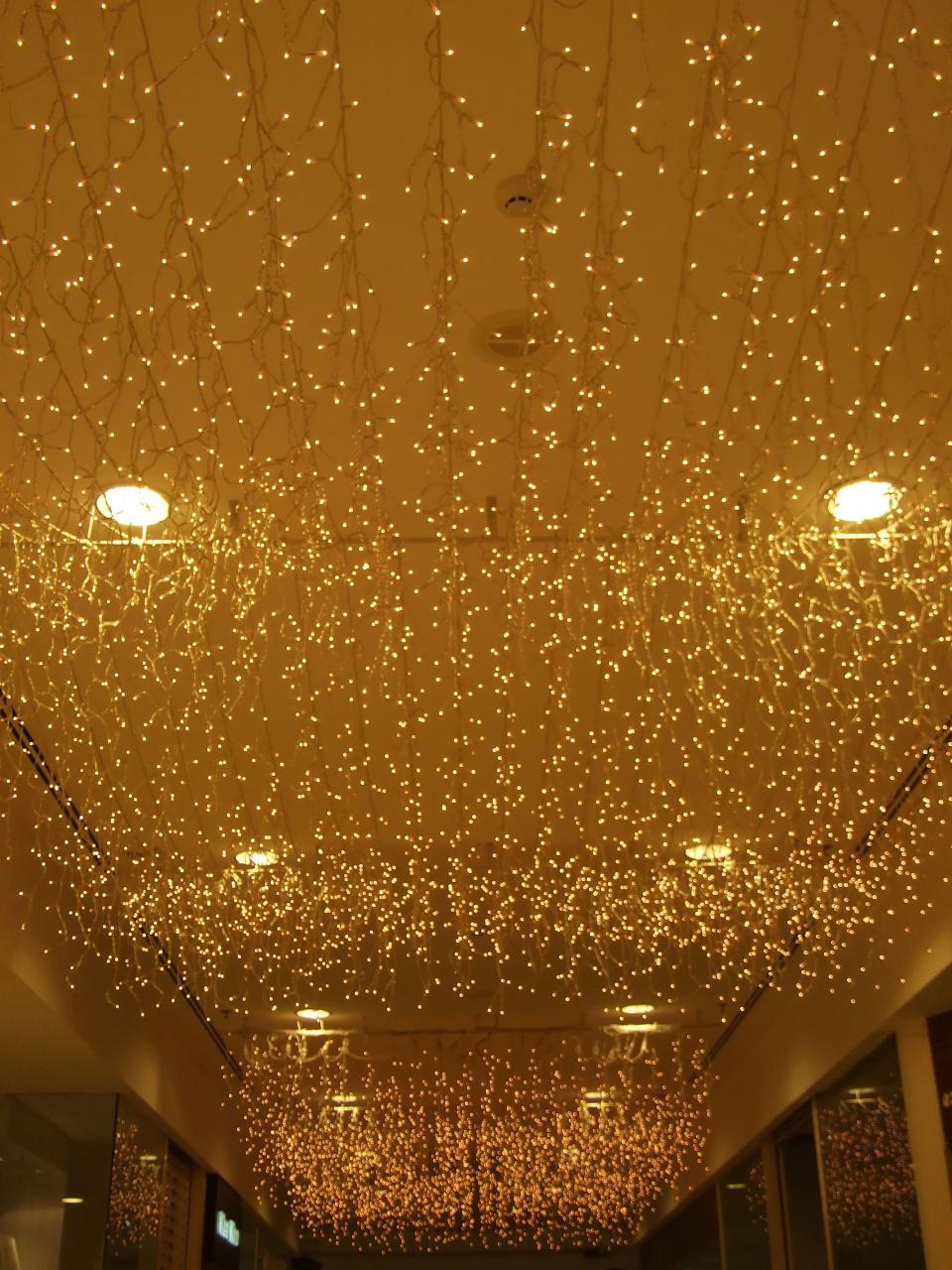 christmas ceiling decorations indoor Ceiling Christmas lights Indoor christmas lights, Christmas lights