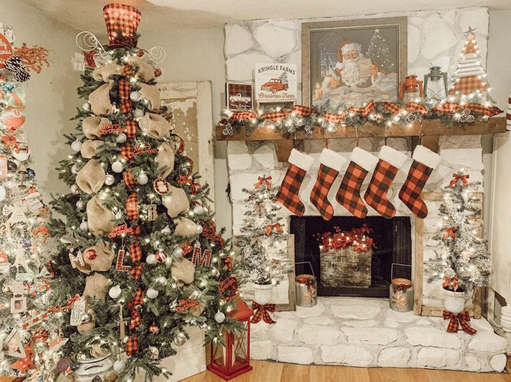 farmhouse christmas wall decor 40+ Best Christmas Wall Decor & Inspirations For Farmhouse Christmas