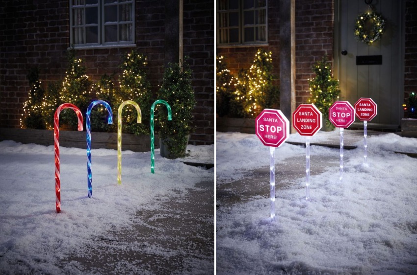 outdoor christmas decorations ireland sale Aldi Ireland's Christmas Decoration Range Includes 7ft Inflatable Arch