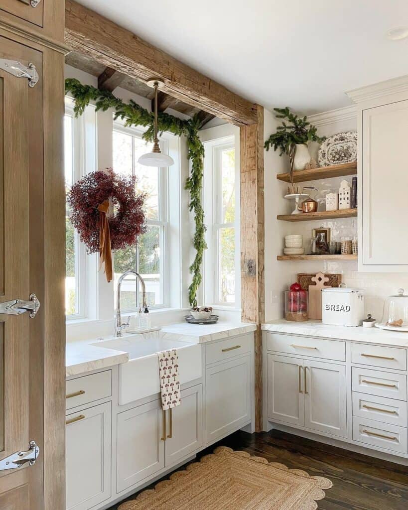 christmas kitchen window decor 35 Christmas Window Decorations To Get Excited About