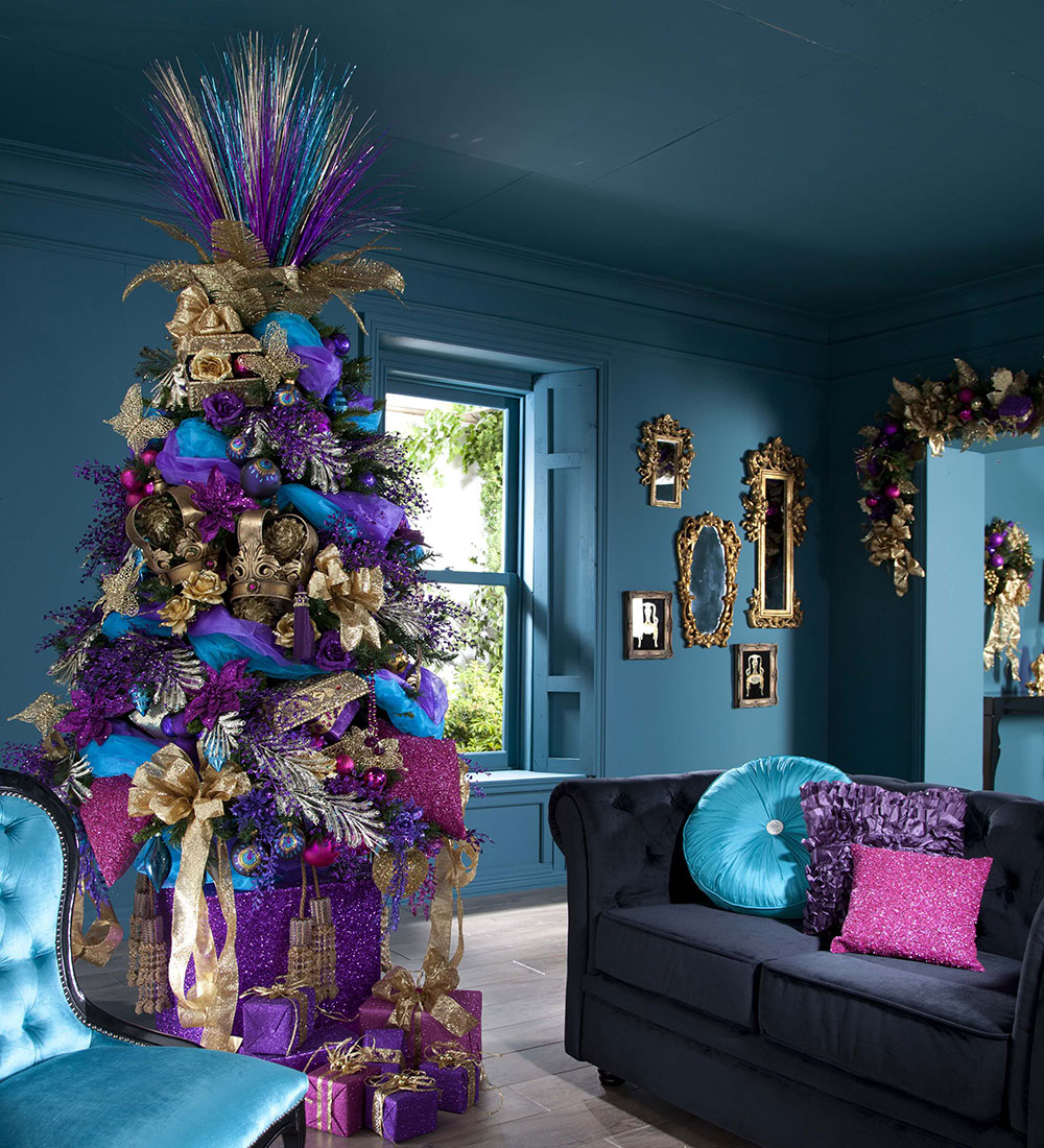 christmas decor colour schemes 15 Christmas Color Schemes Beyond the Traditional Adorable Home