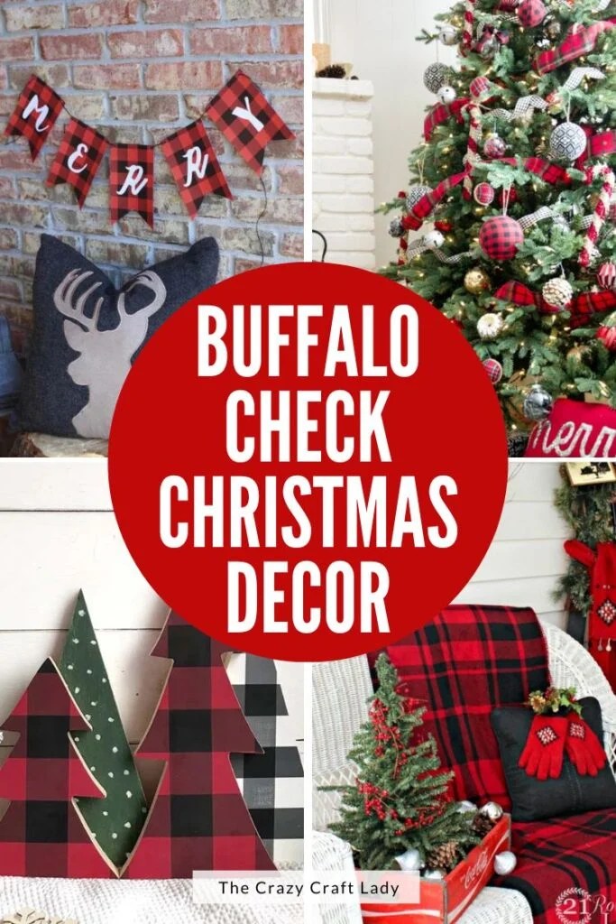 buffalo print christmas decor Buffalo Plaid Christmas Decor and DIYs to Cozy Your Home this Holiday