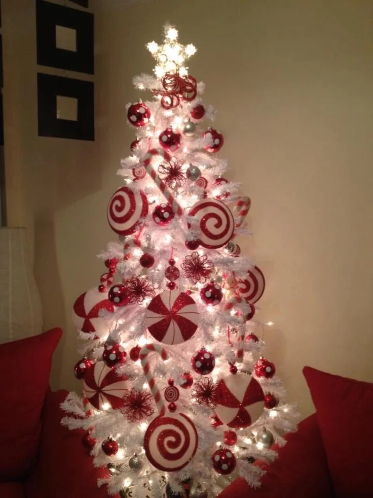 candy decor for christmas tree 46 Famous Candy Christmas Tree Decorations Ideas Decoration Love