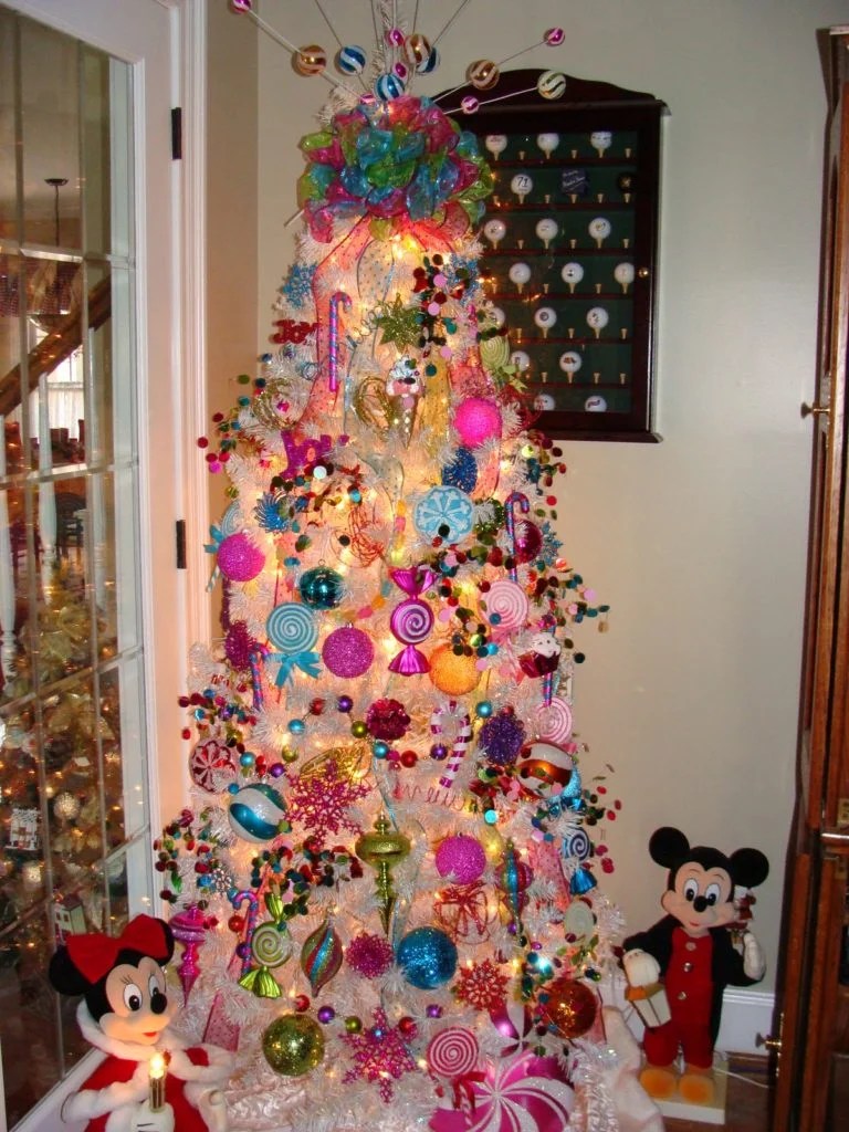 candy decor for christmas tree 46 Famous Candy Christmas Tree Decorations Ideas Decoration Love