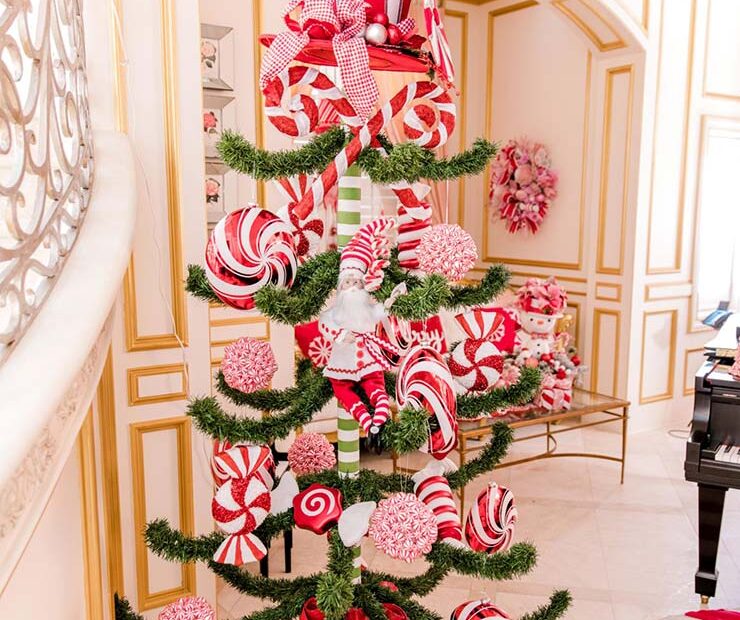 candy land christmas tree decor DIY Candyland Christmas Decorations & Ornaments • The Budget Decorator