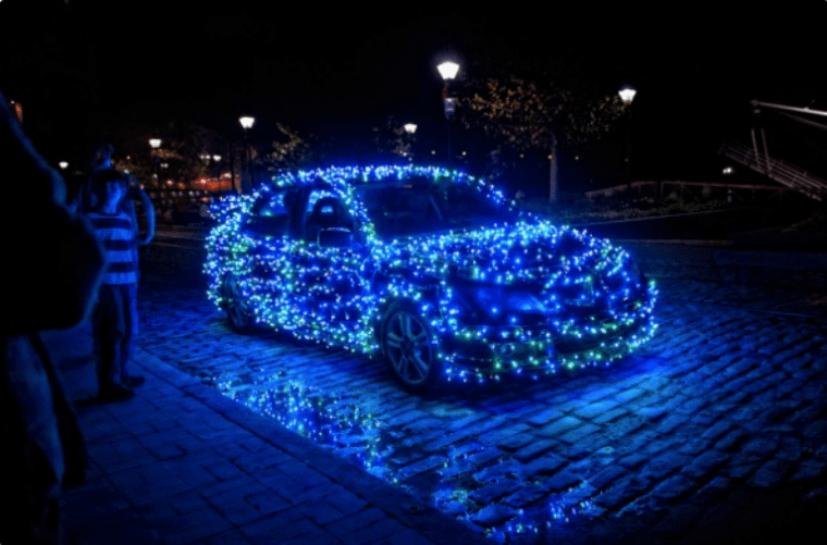 christmas car decorations exterior nearby The 5 Best Holiday Decorations for Your Car The News Wheel