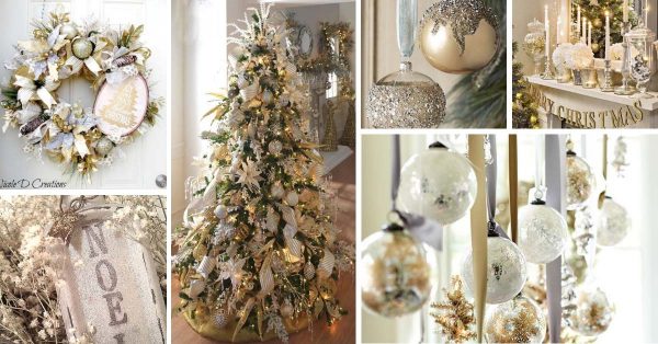 gold silver christmas decor 20+ Amazing Christmas Decorations In Silver And Gold