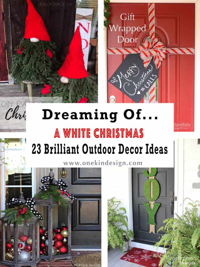 white christmas decorations ideas outdoor Dreaming Of A White Christmas 23 Brilliant Outdoor Decor Ideas