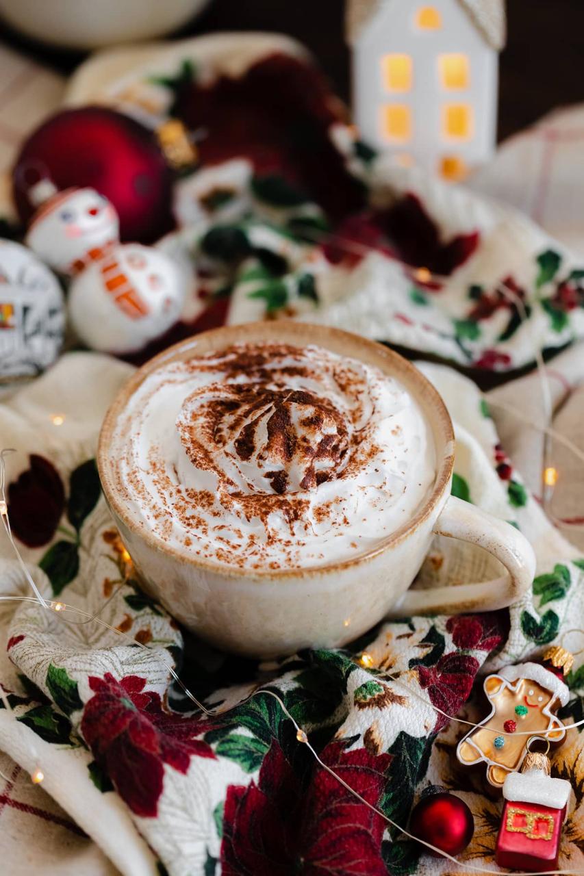 hot chocolate christmas decor Christmas Spiced Hot Chocolate The Healthful Ideas