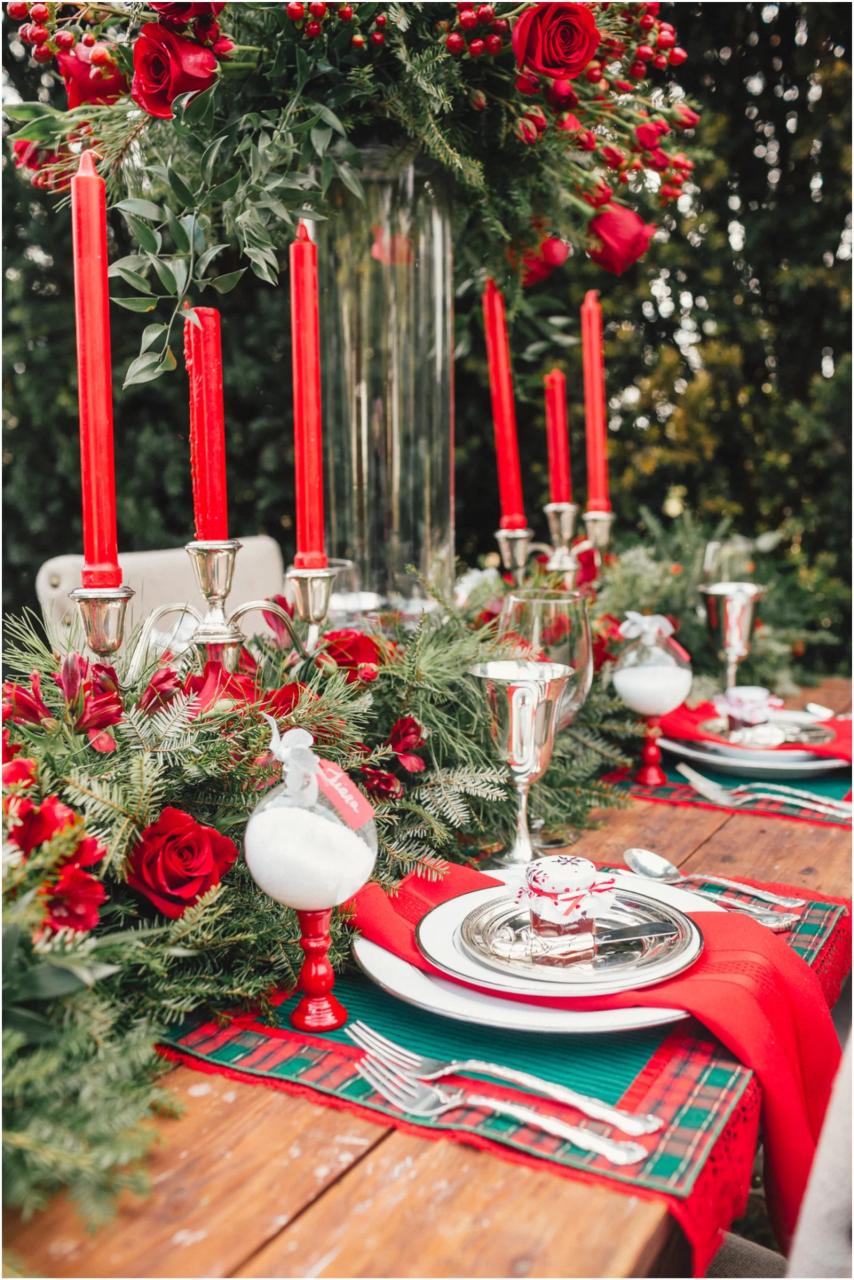 christmas table decoration ideas uk 40 Christmas Party Decorations Ideas You Can't Miss Decoration Love