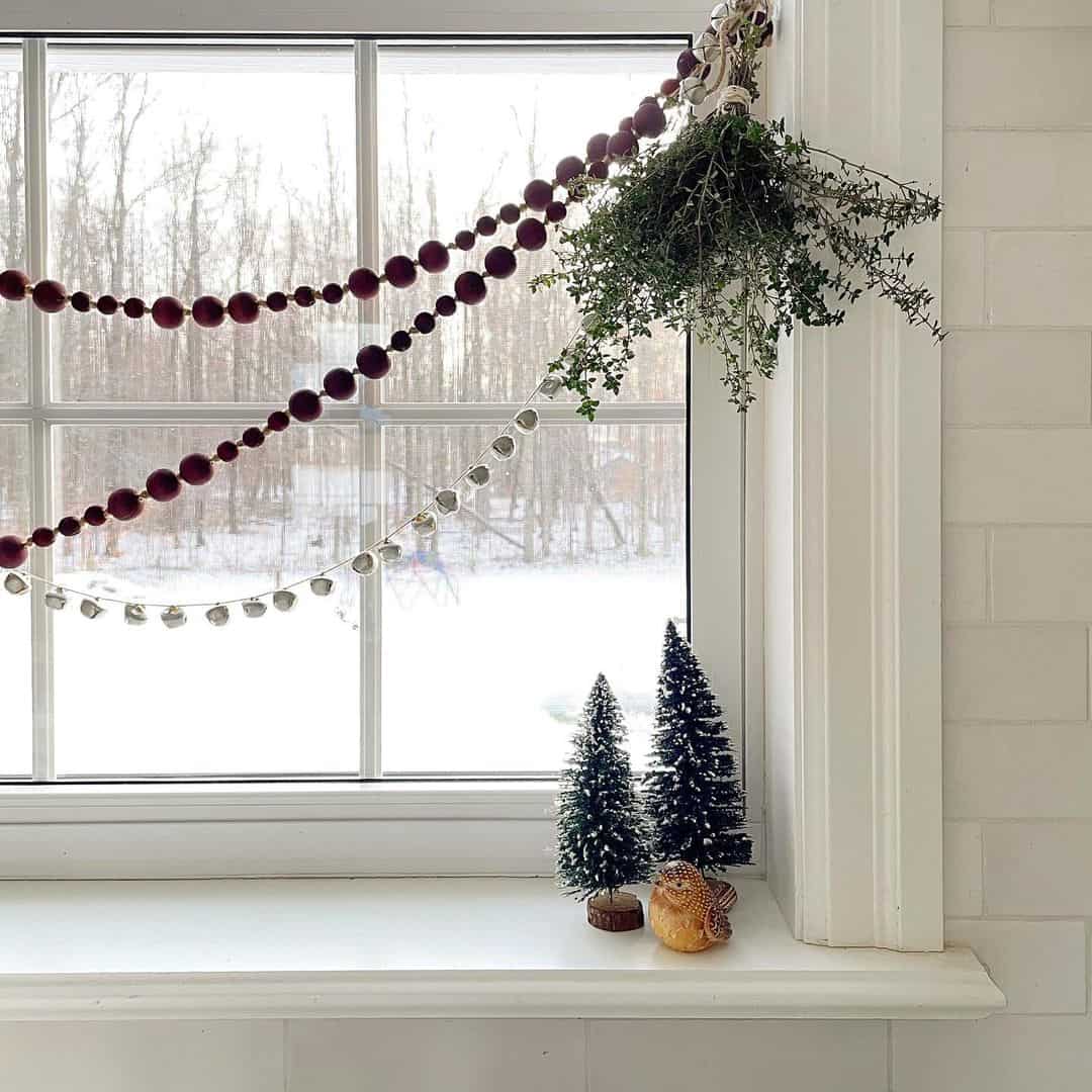 window sill christmas decor Christmas Window Sill Décor Soul & Lane