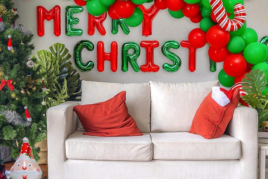 christmas decoration ideas with balloons Christmas Party Balloon Decoration Ideas TogetherV Blog