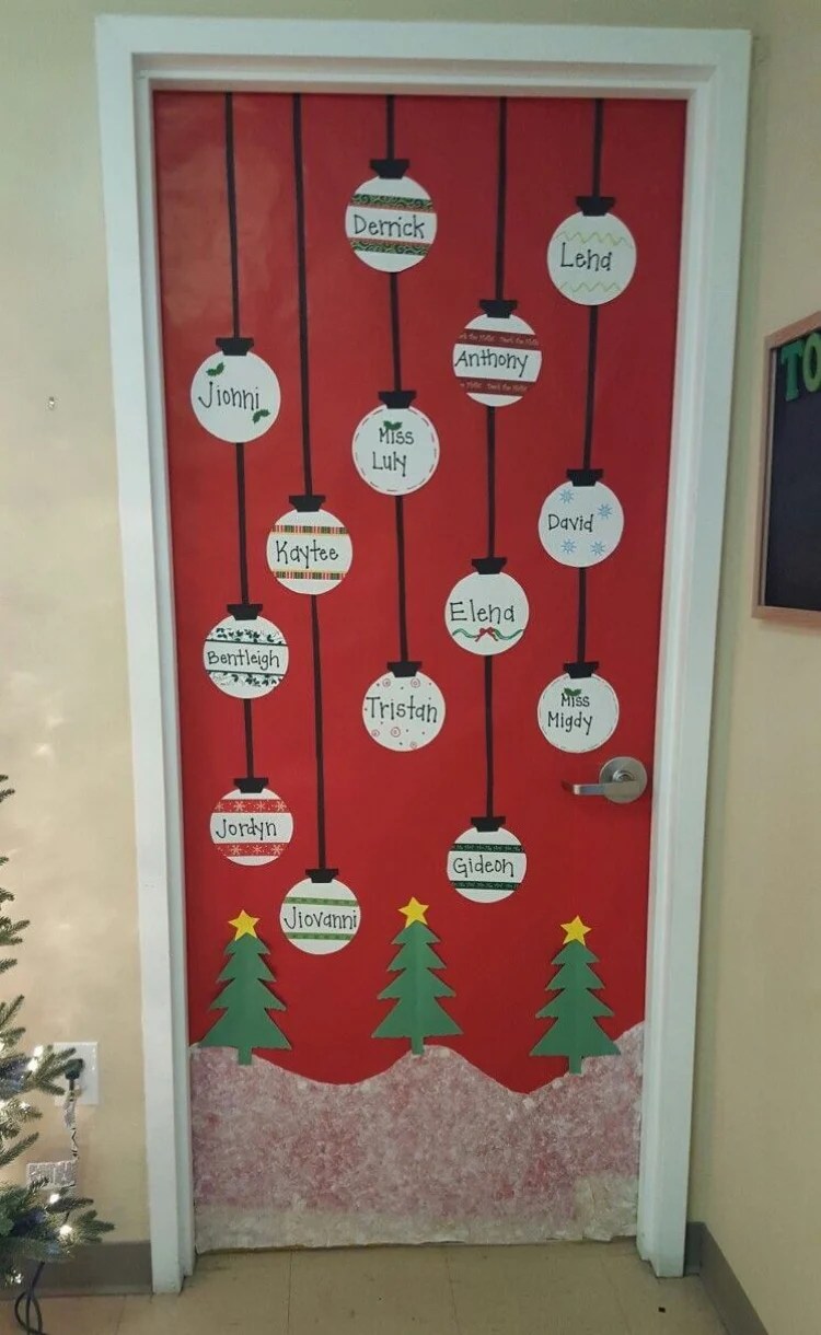 christmas decoration ideas for classroom Christmas Classroom Decoration Ideas