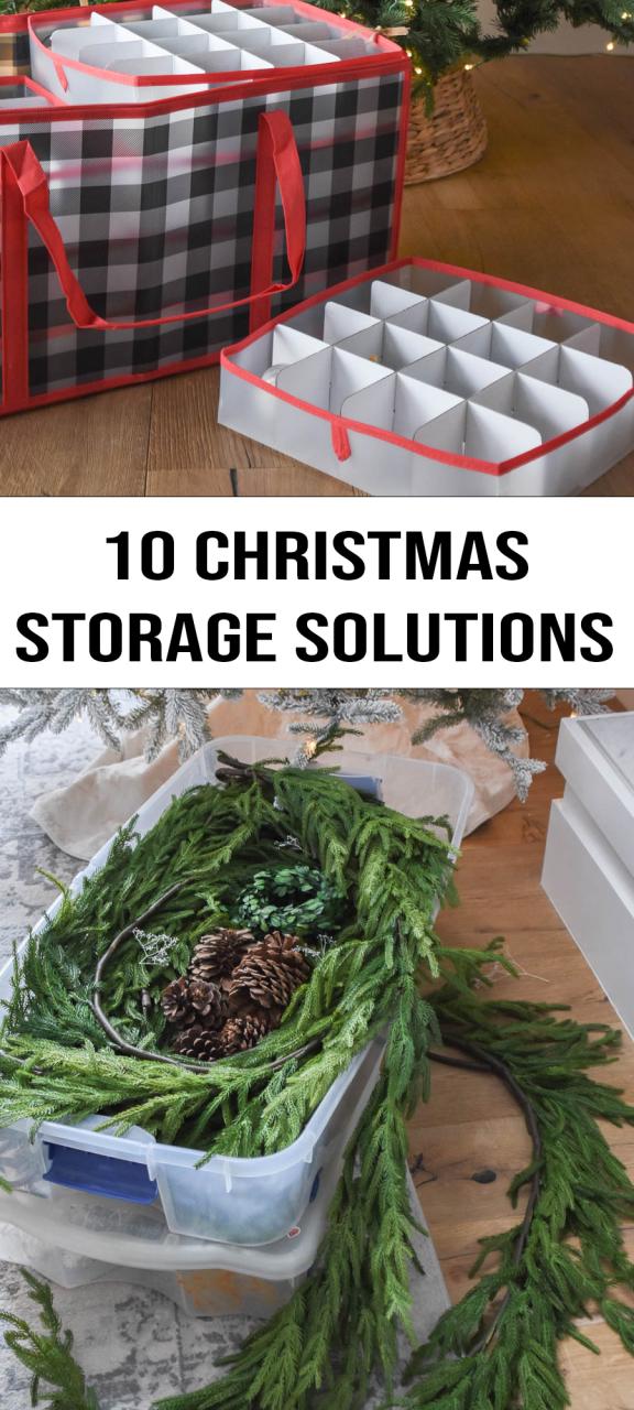 christmas decor storage ideas 10 Affordable Christmas Storage Ideas Start at Home Decor