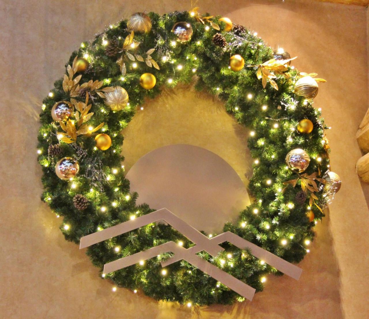 christmas decorations outdoor wreath Large Outdoor Commercial Christmas Wreaths