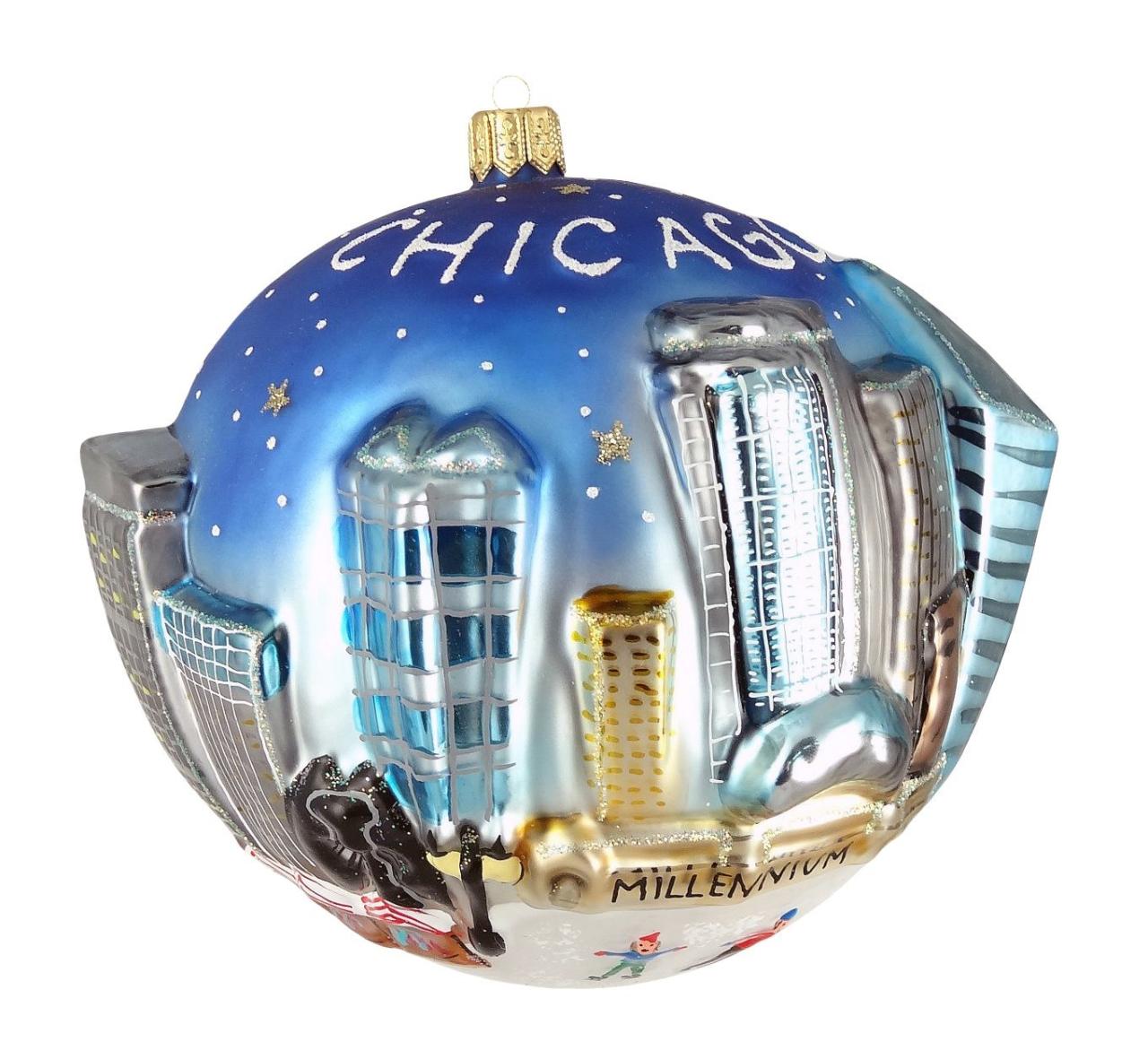 christmas ornaments near me City of Chicago Christmas Ornaments Christmas Ornament Shop