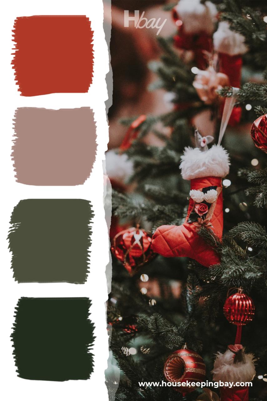 christmas decoration color ideas 20 Christmas Color Palettes and Color Schemes In (2024)