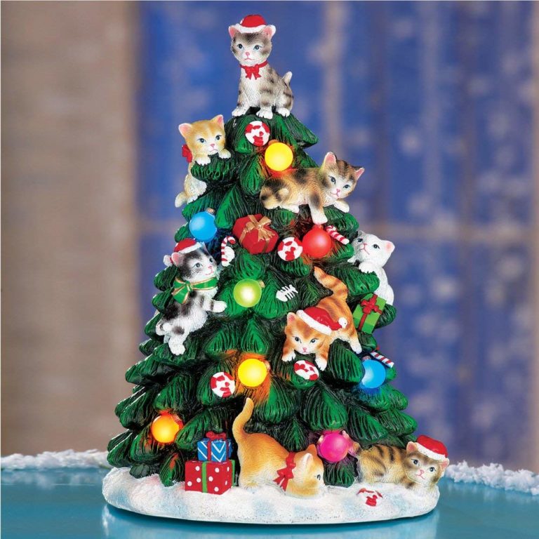 cat christmas decorations indoor CatThemed Christmas Decorations Purrfect Love