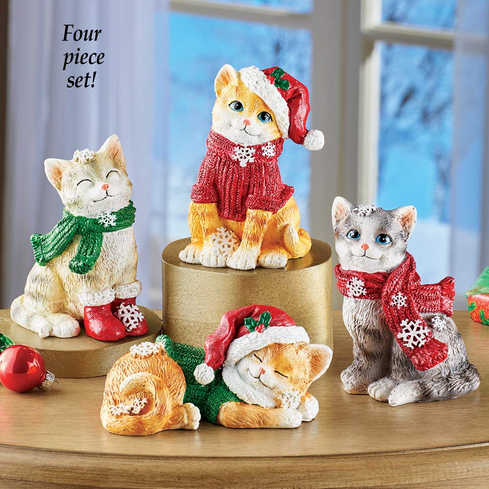 cat christmas decorations indoor CatThemed Christmas Decorations Purrfect Love