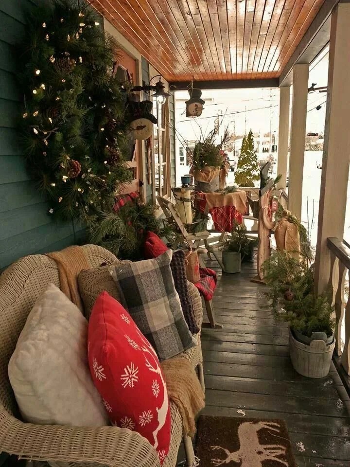 porch christmas decor ideas 40 Christmas Porch Decorations Ideas You Will Fall In Love Decoration