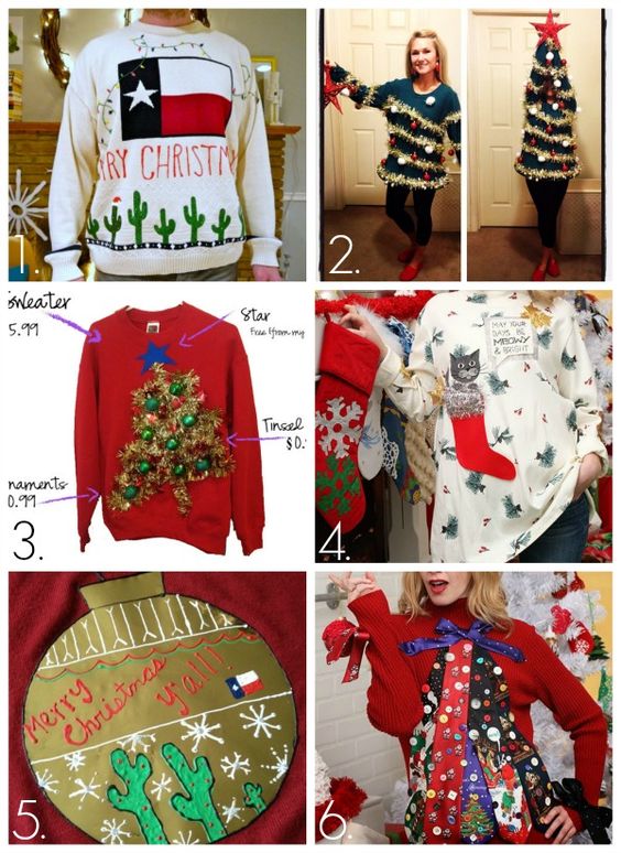 christmas jumper decoration ideas DIY Christmas jumper ideas ⋆ Christmas Jumpers, DIY Christmas Jumpers ⋆