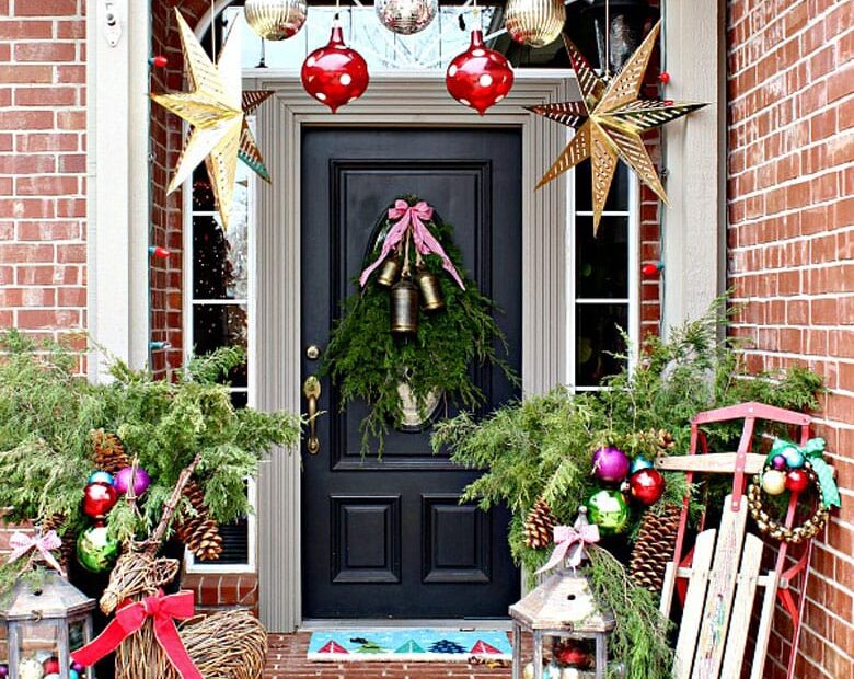 xmas decor ideas outdoor 53 Best Outdoor Christmas Decorations Ideas & Tutorials A Piece Of