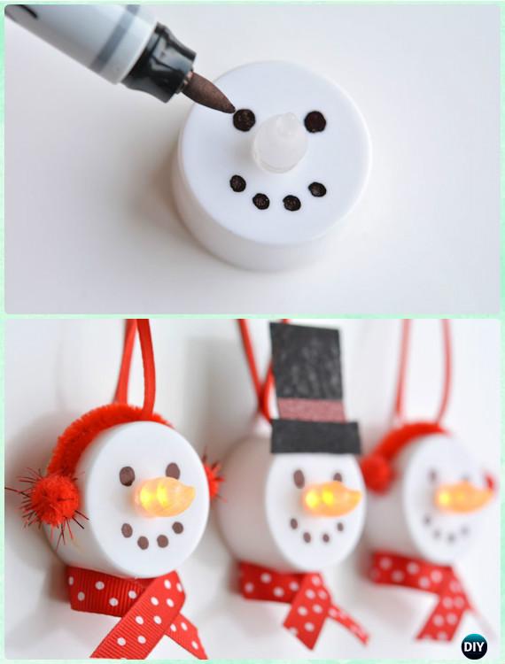 christmas ornament ideas craft 20 Easy DIY Christmas Ornament Craft Ideas For Kids to Make