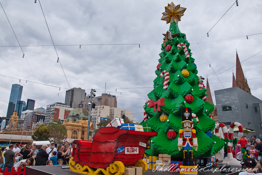 christmas outdoor decorations melbourne Christmas Decorations In Melbourne Day Walk The Nomadic Explorers