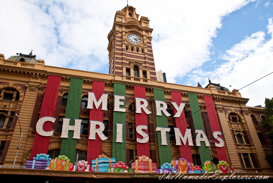 christmas outdoor decorations melbourne Christmas Decorations In Melbourne Day Walk The Nomadic Explorers