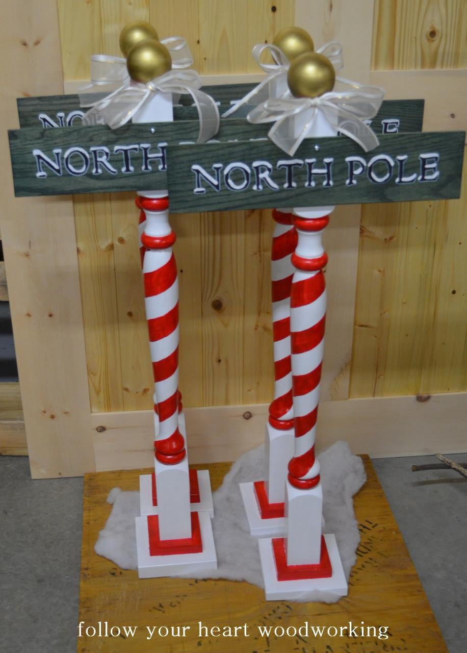 christmas decor north pole follow your heart woodworking Christmas Items North Pole