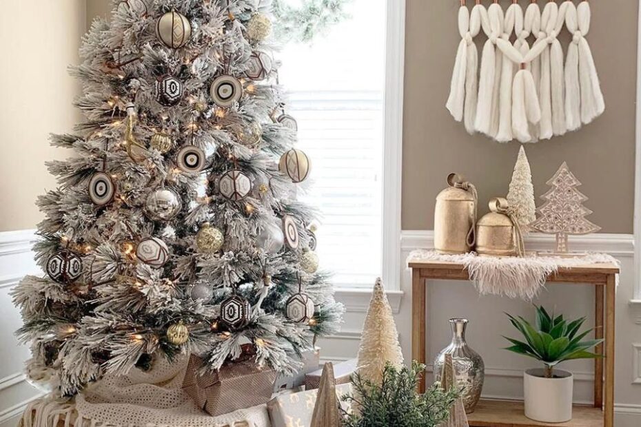 boho farmhouse christmas decor Rustic Bohemian Holiday Home Tour Made In A Day