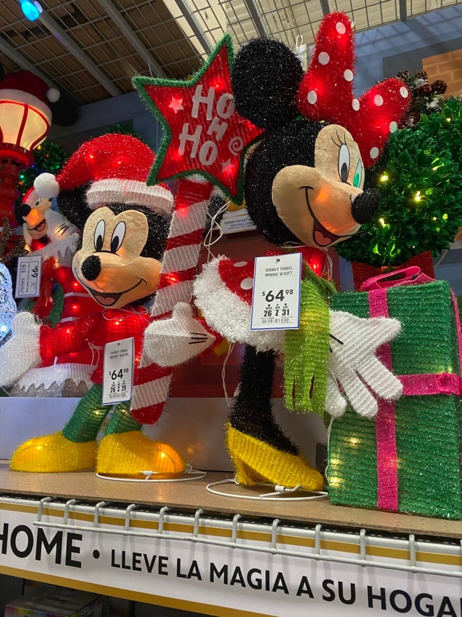 disney christmas decor sale New Disney Christmas Decor Now at Lowe’s!