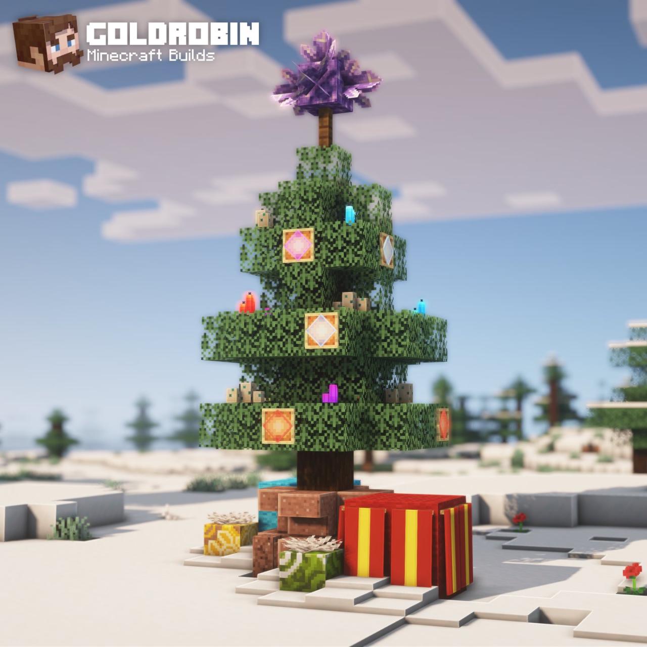 christmas decoration ideas minecraft Cách tạo christmas decorations in minecraft đẹp cho thế giới Minecraft