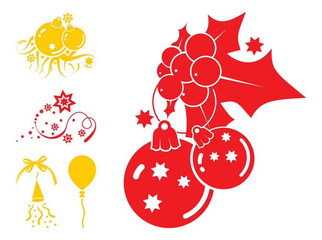 christmas design ideas vector Christmas Decorations Graphics Vector Art & Graphics