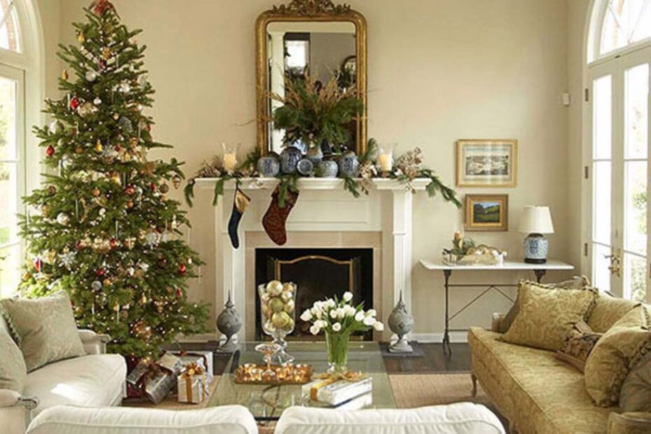 christmas decor interior ideas Get Inspired With These Amazing Living Rooms Decor Ideas for Christmas